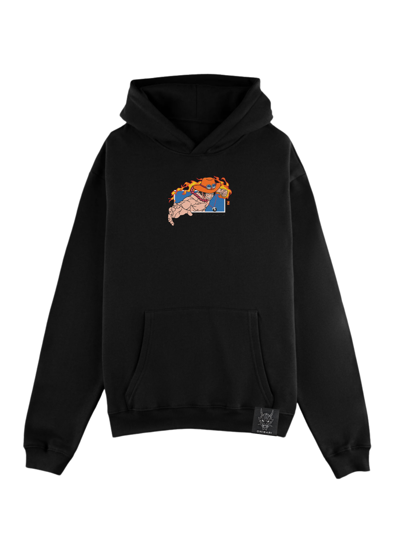 Hoodie Portgas D. Ace Puño De Fuego