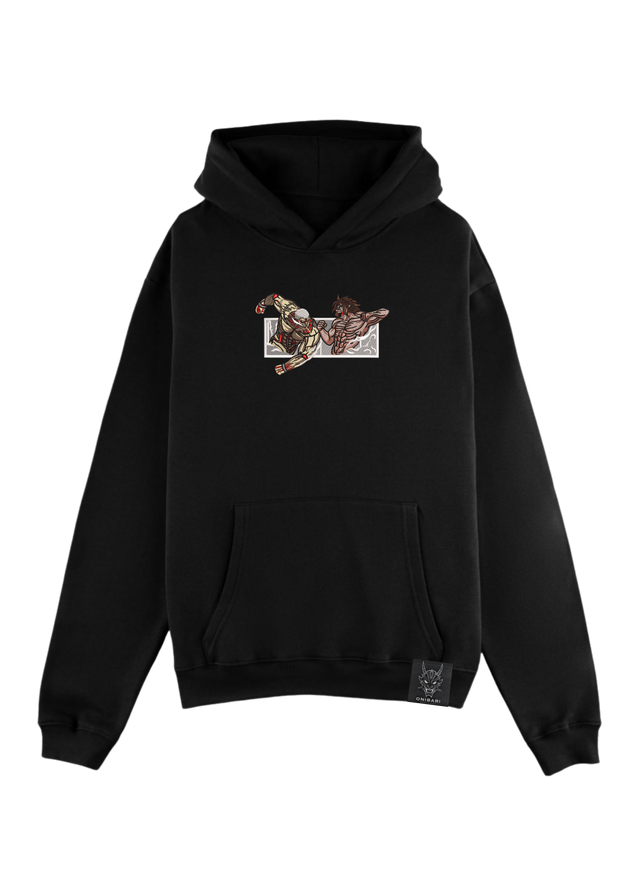 Hoodie Titán De Ataque VS Titán Acorazado