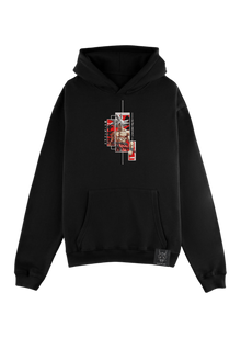 Hoodie Goku Ultra Instinto Recuadros