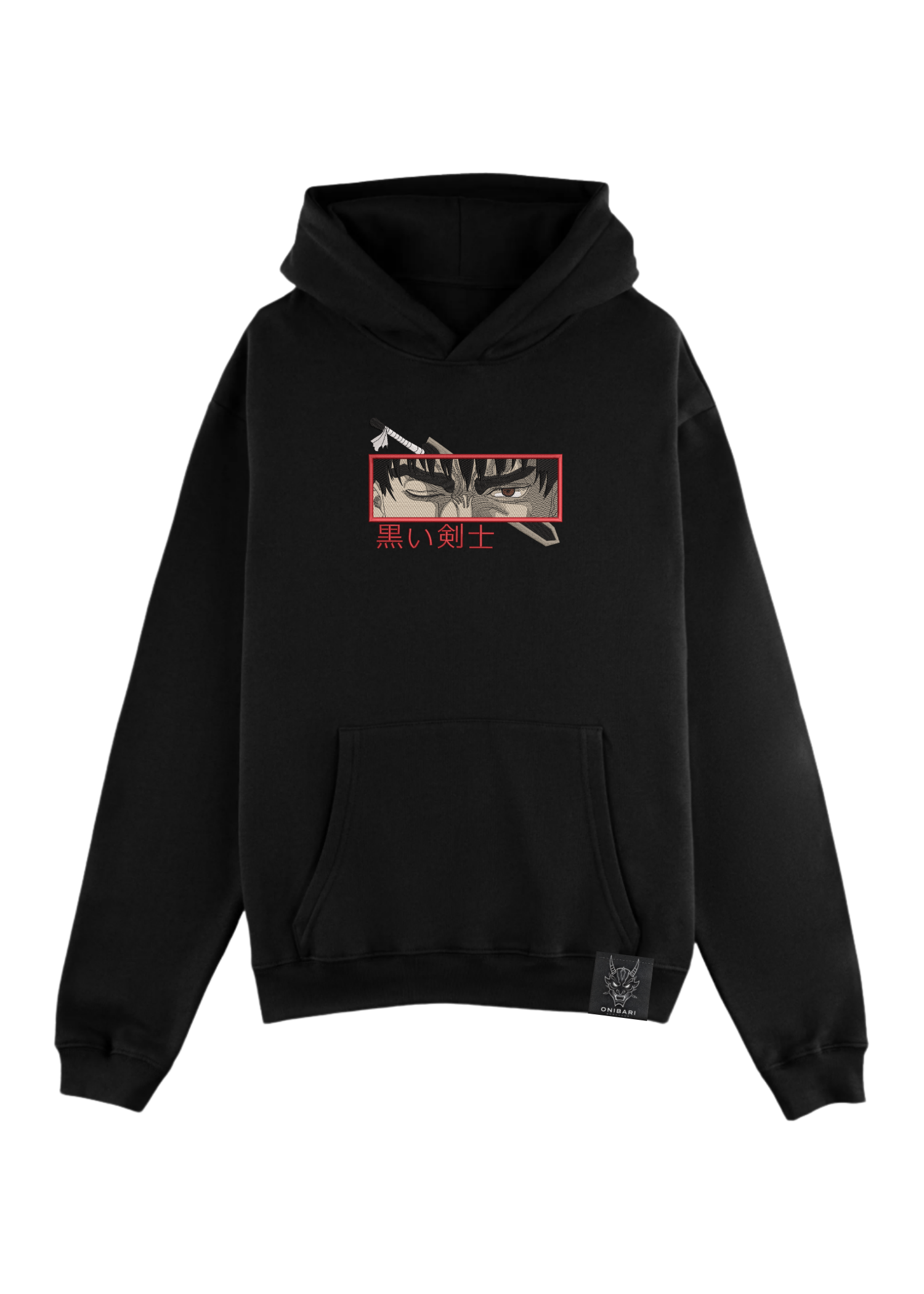 Hoodie Berserk Guts Ojos