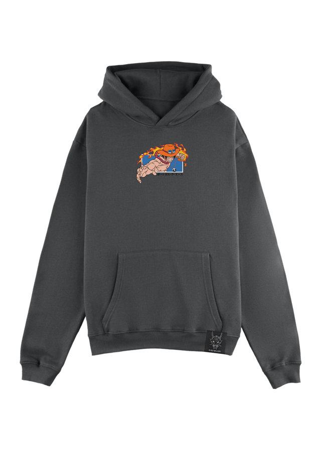 Hoodie Portgas D. Ace Puño De Fuego