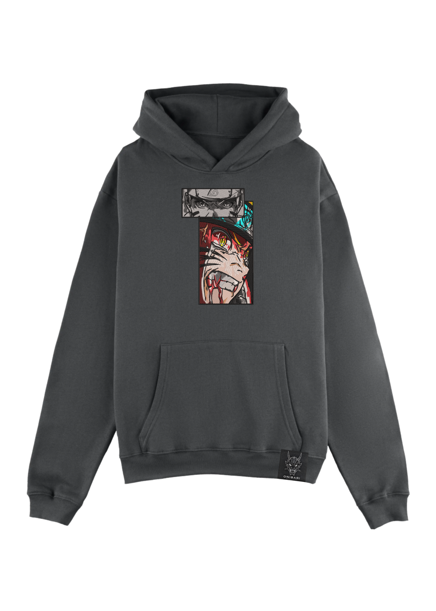 Hoodie Naruto Recuadros
