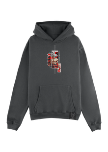 Hoodie Goku Ultra Instinto Recuadros
