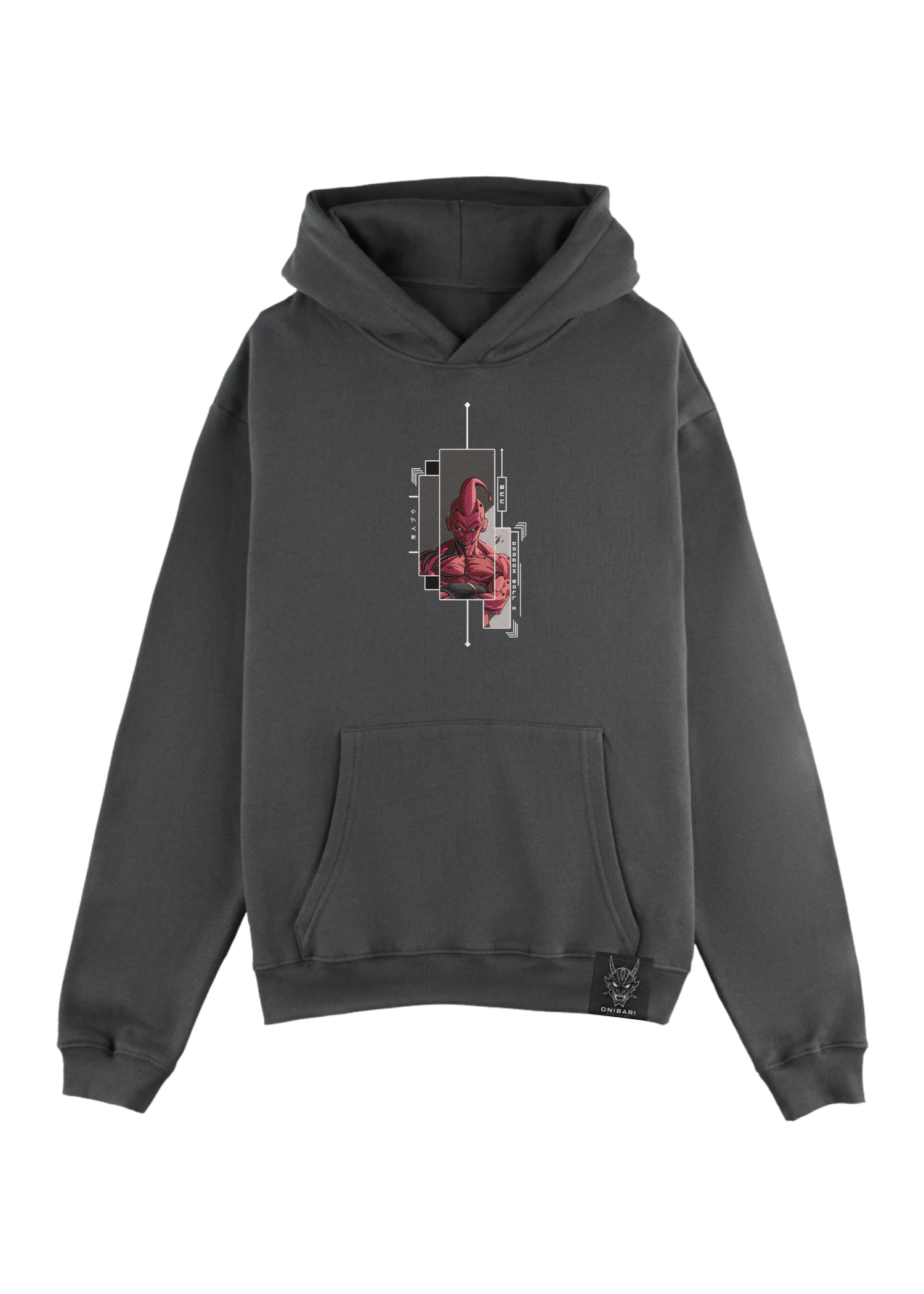 Hoodie Majin Buu Recuadros