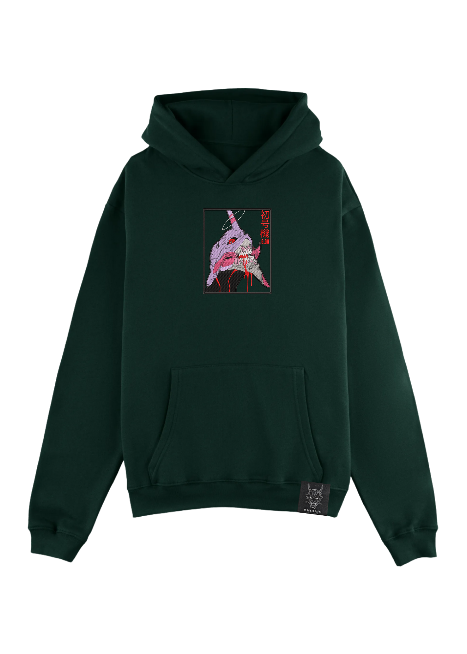 Hoodie EVA-01 Recuadro