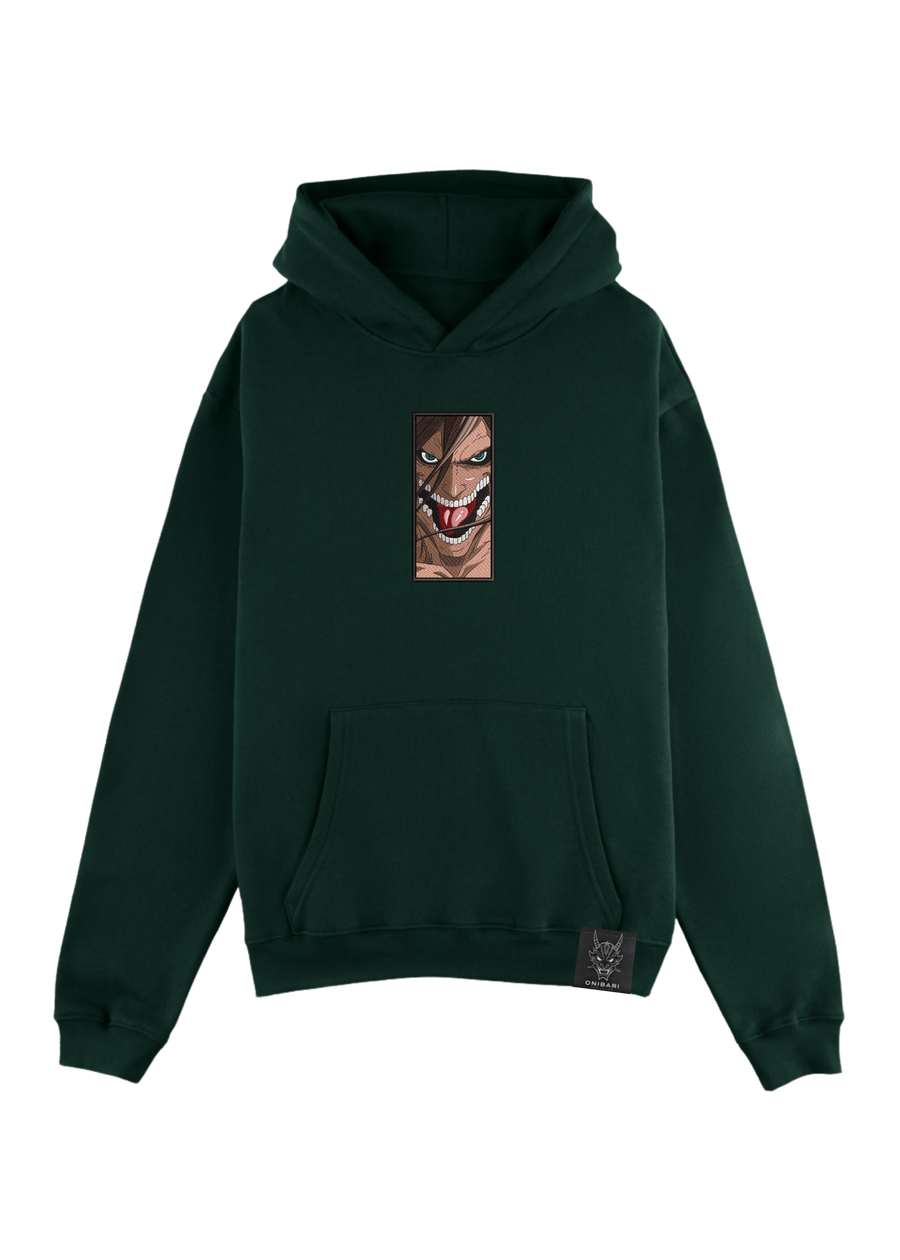 Hoodie Eren Titan De Ataque