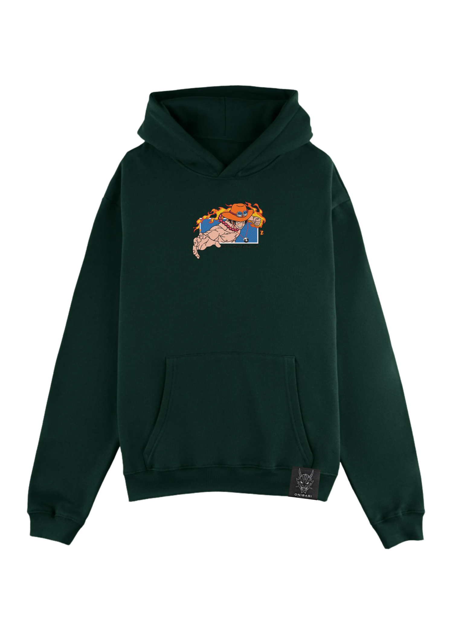 Hoodie Portgas D. Ace Puño De Fuego