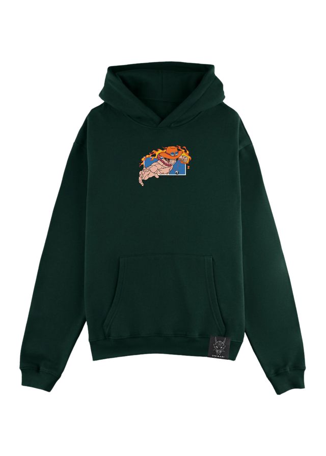 Hoodie Portgas D. Ace Puño De Fuego