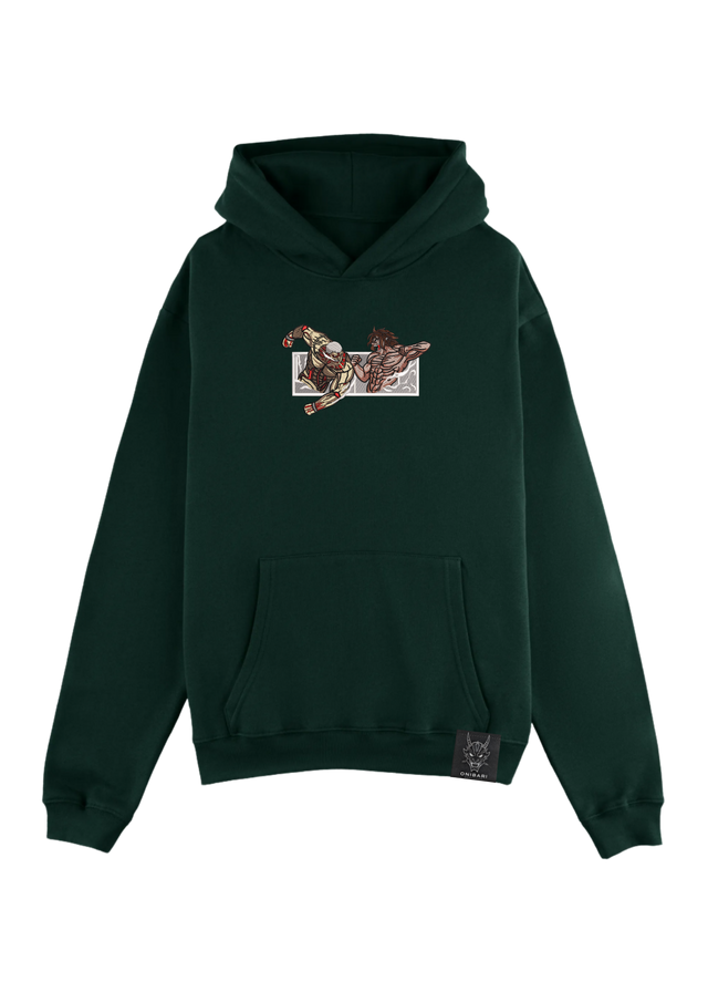Hoodie Titán De Ataque VS Titán Acorazado