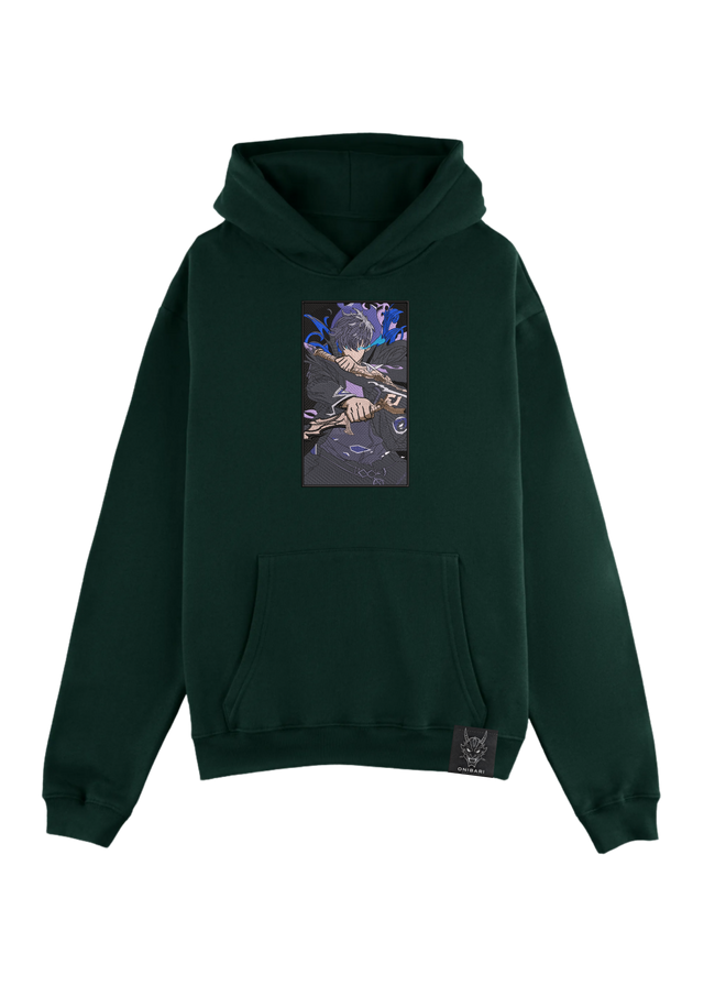 Hoodie Solo Leveling Sung Jin Woo Rectángulo