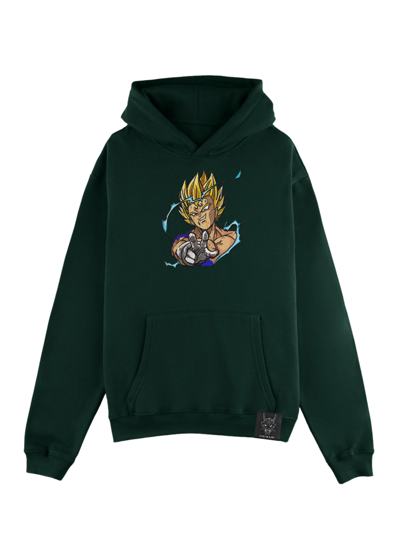 Hoodie Majin Vegeta Super Sayan