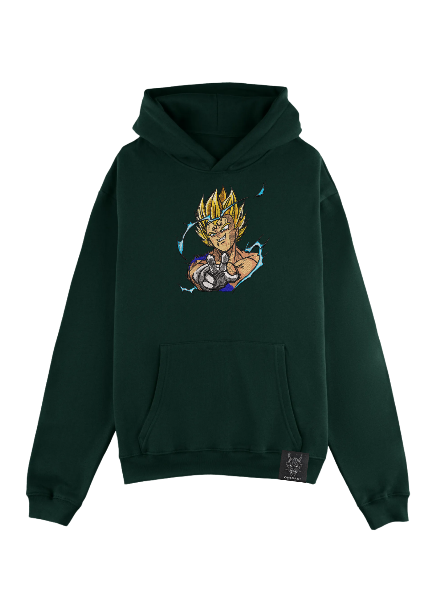 Hoodie Majin Vegeta Super Sayan