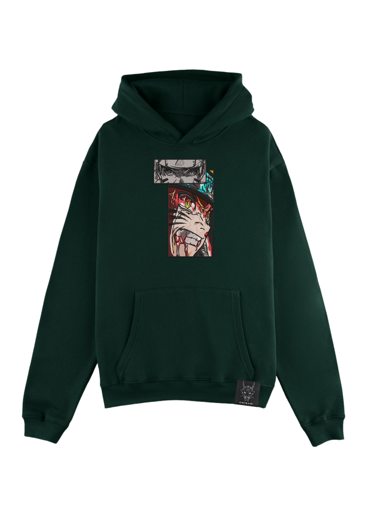 Hoodie Naruto Recuadros