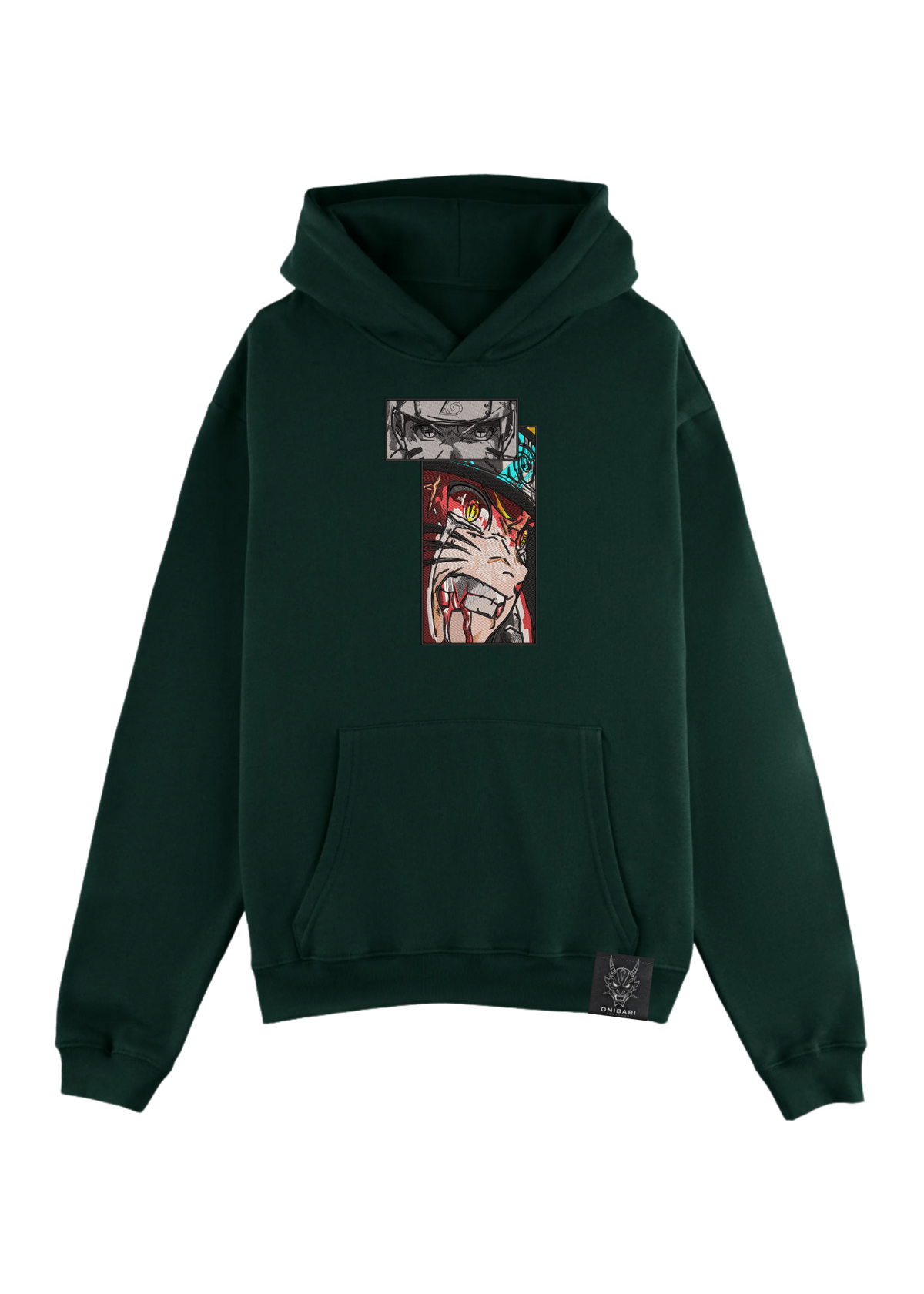 Hoodie Naruto Recuadros