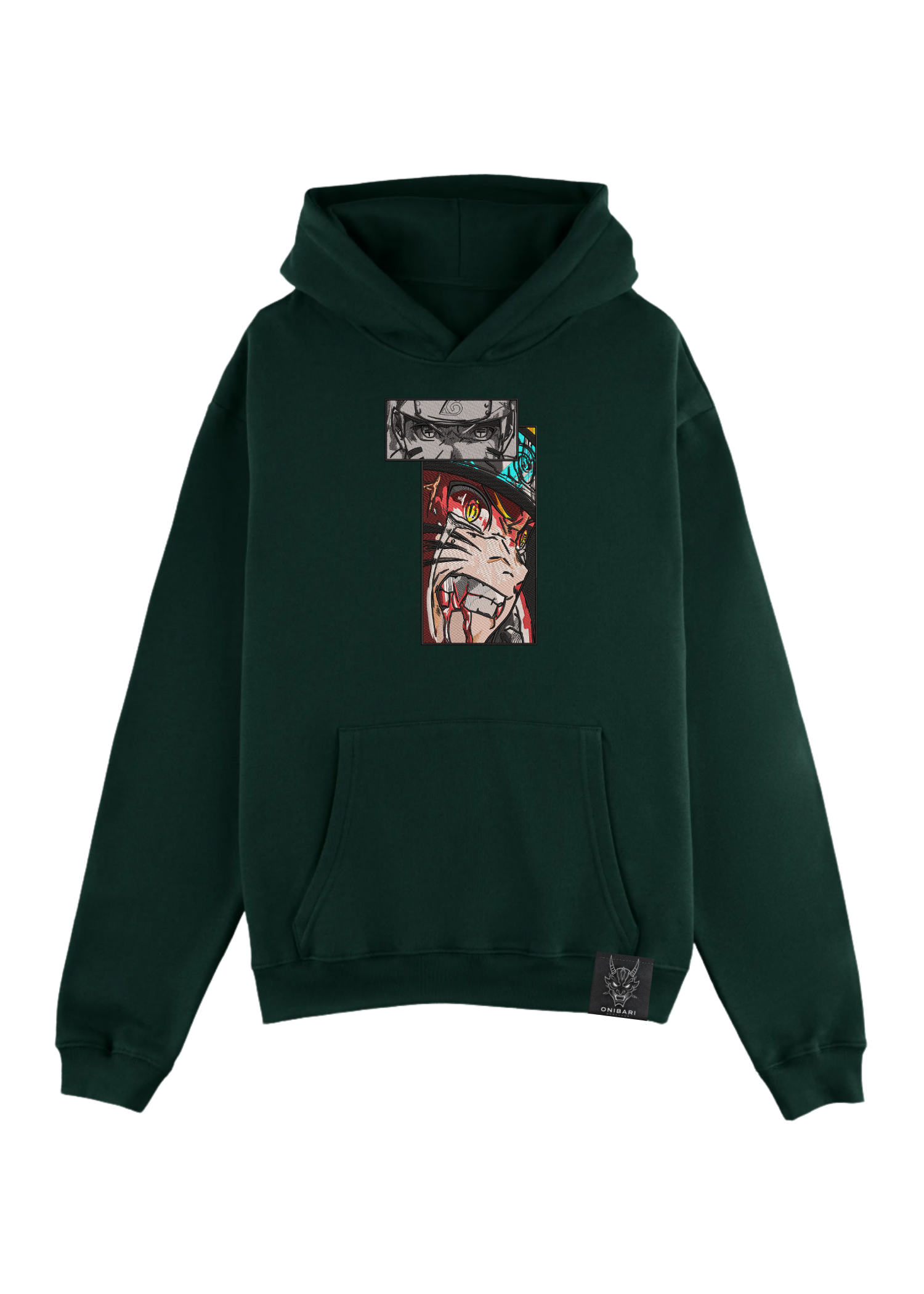 Hoodie Naruto Recuadros