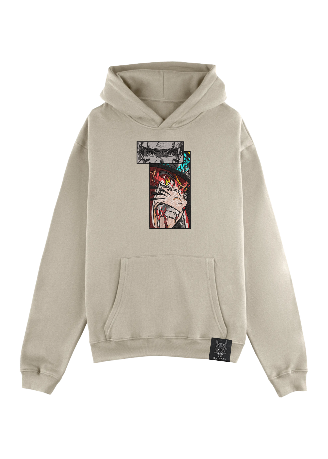 Hoodie Naruto Recuadros