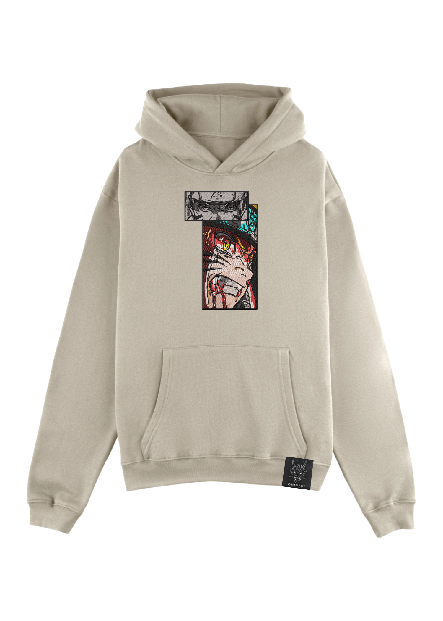 Hoodie Naruto Recuadros