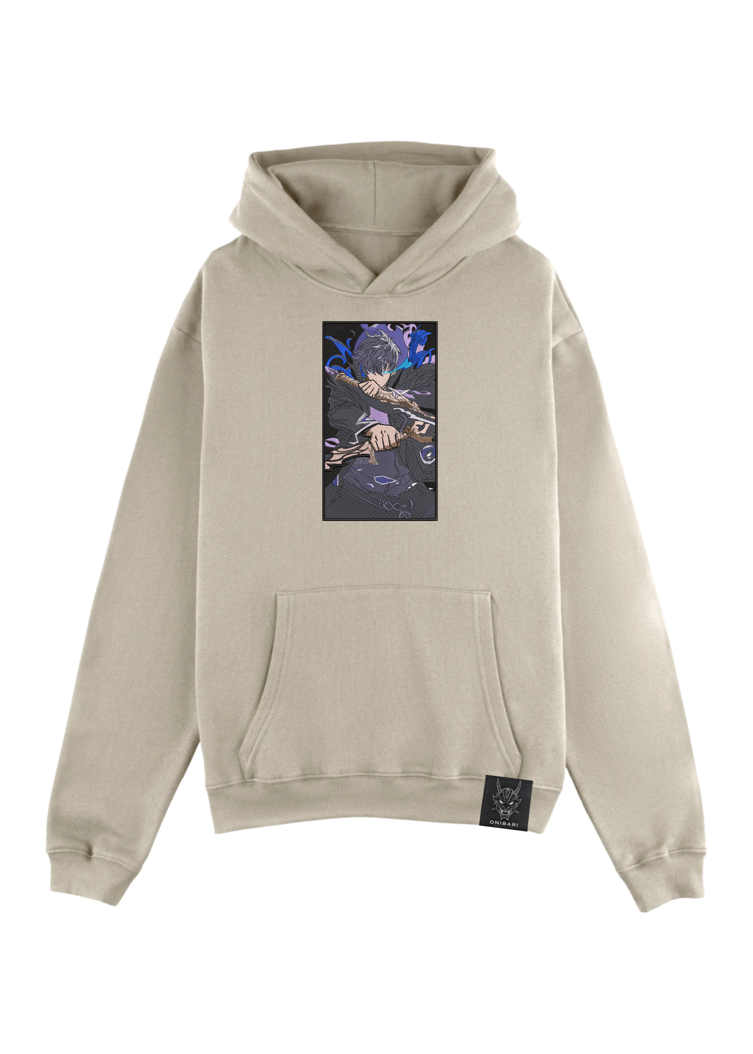 Hoodie Solo Leveling Sung Jin Woo Rectángulo