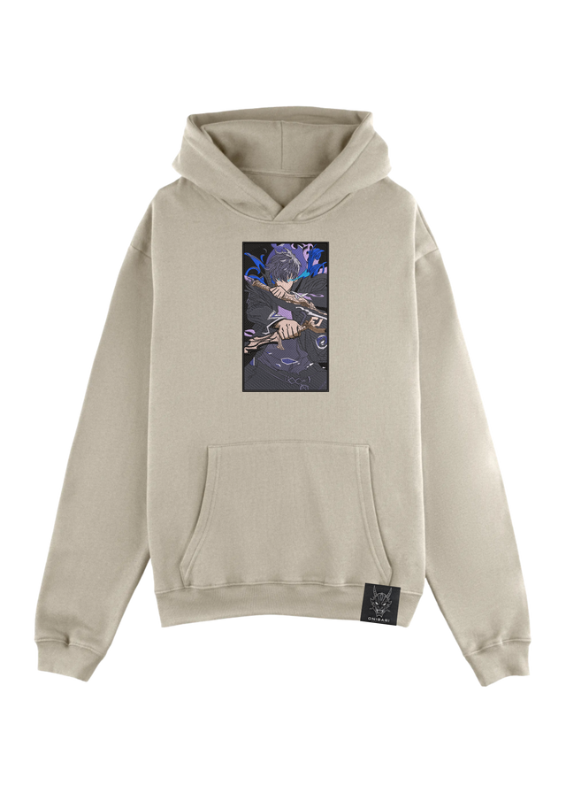 Hoodie Solo Leveling Sung Jin Woo Rectángulo