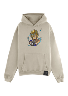 Hoodie Majin Vegeta Super Sayan