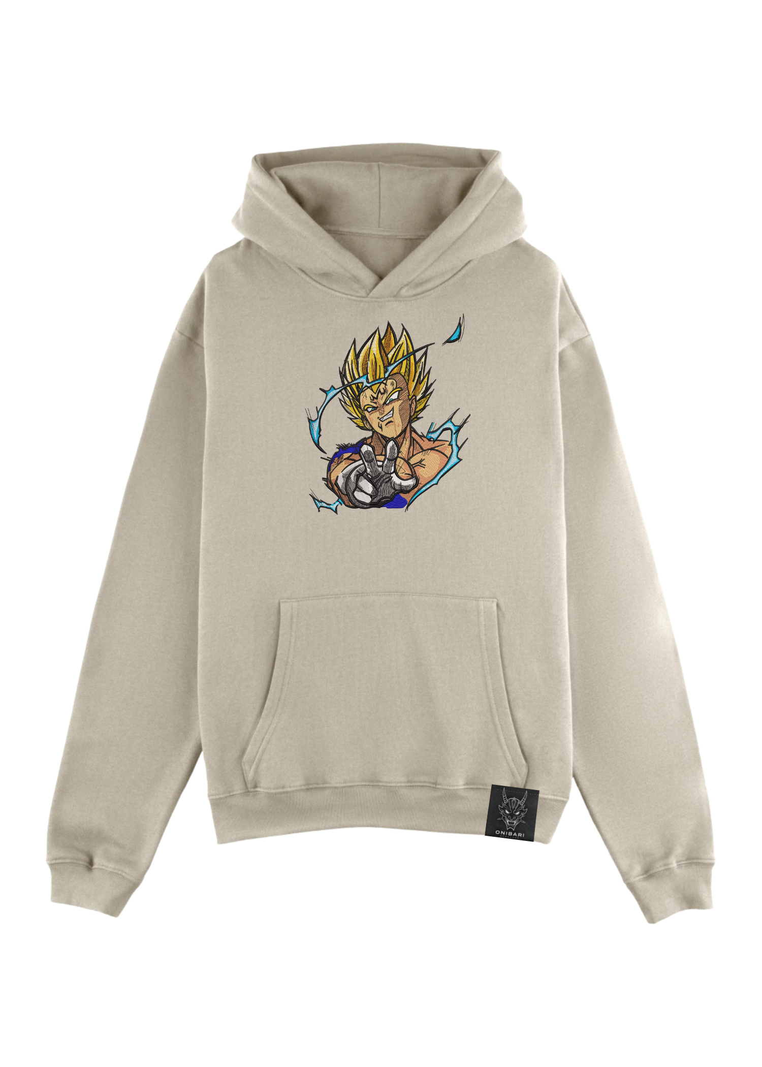 Hoodie Majin Vegeta Super Sayan