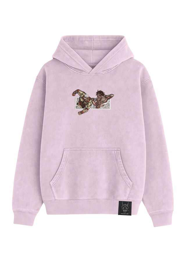 Hoodie Titán De Ataque VS Titán Acorazado