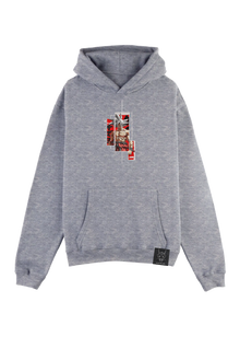 Hoodie Goku Ultra Instinto Recuadros