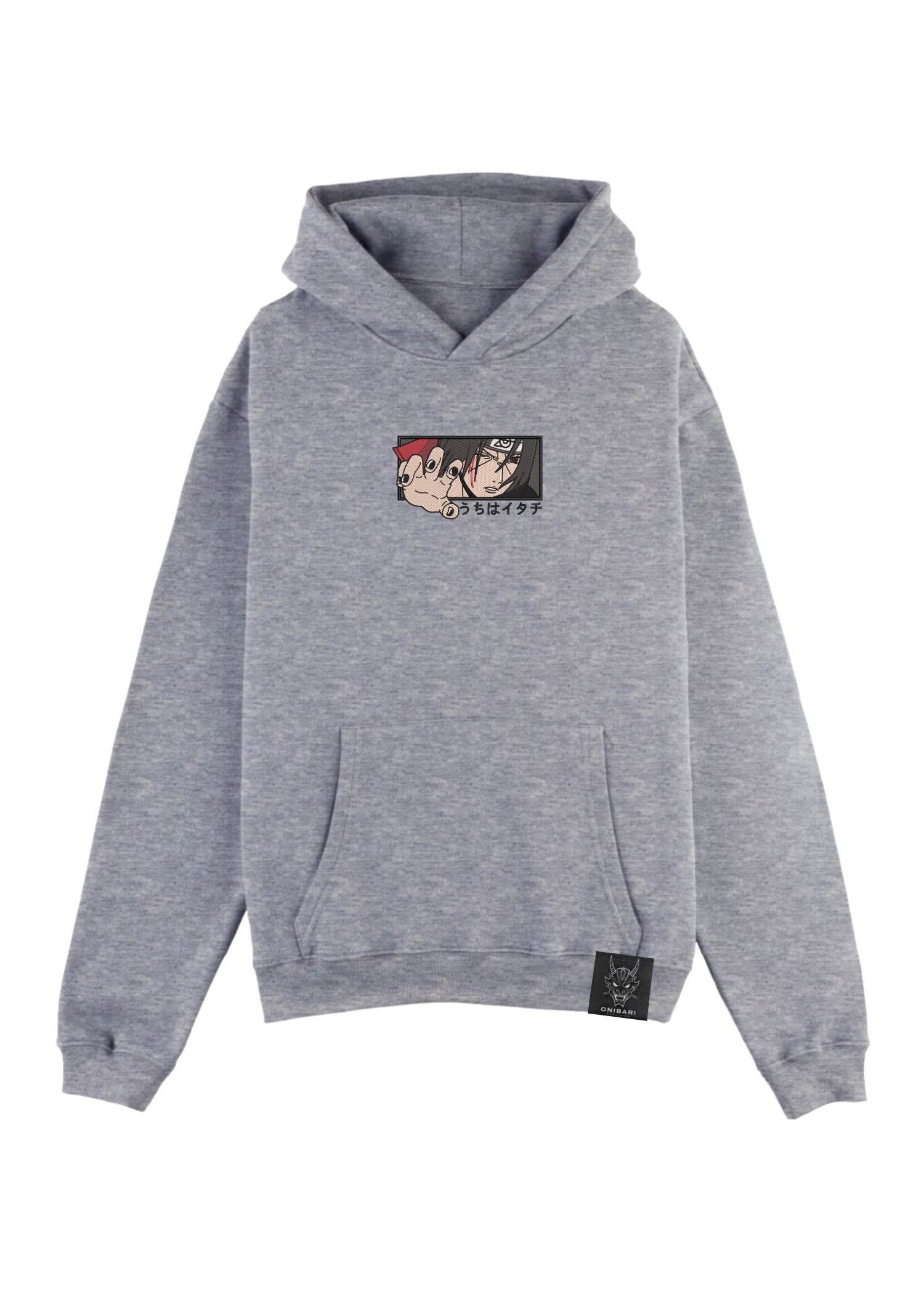 Hoodie Itachi Uchiha Amaterasu Recuadro