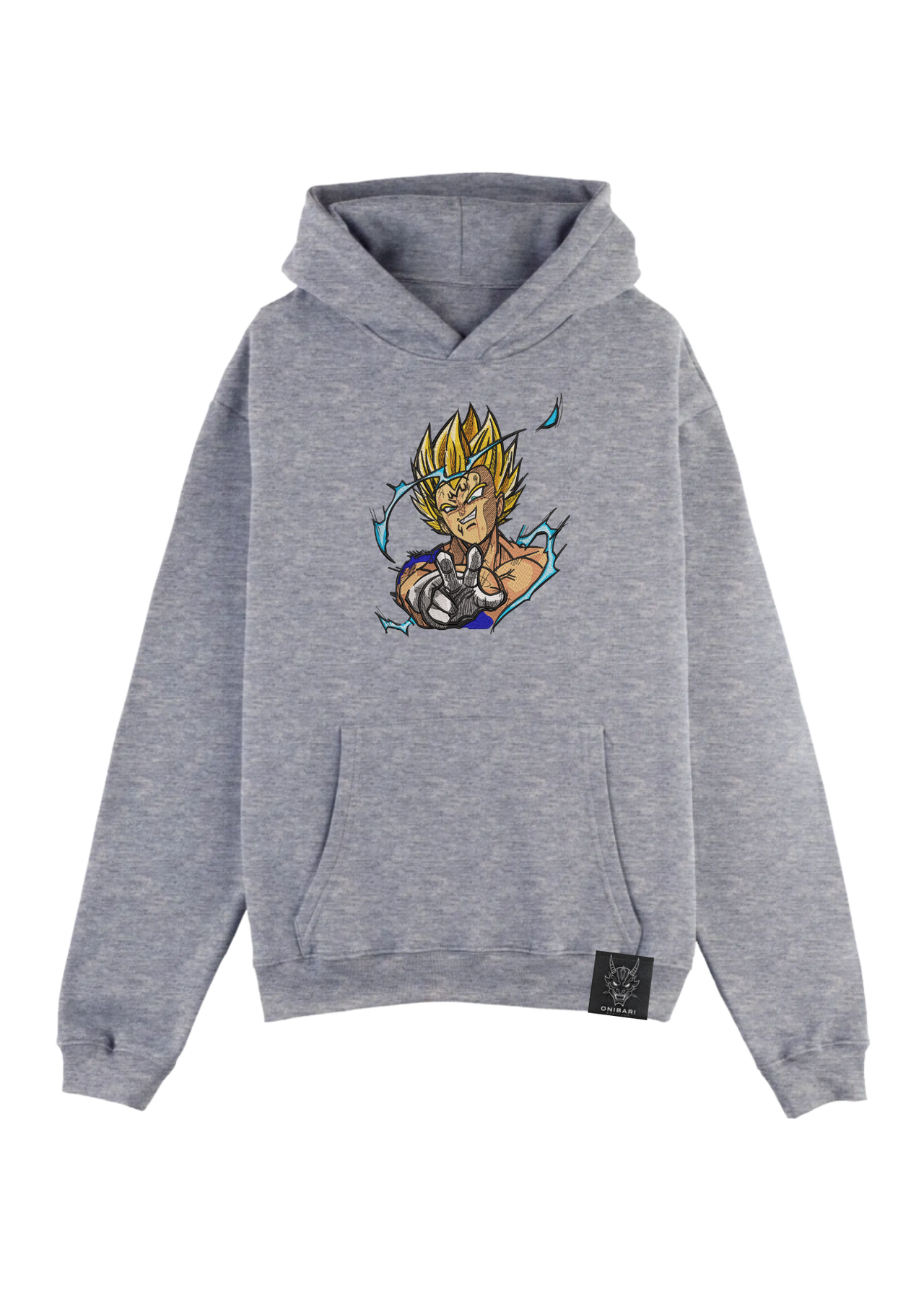 Hoodie Majin Vegeta Super Sayan