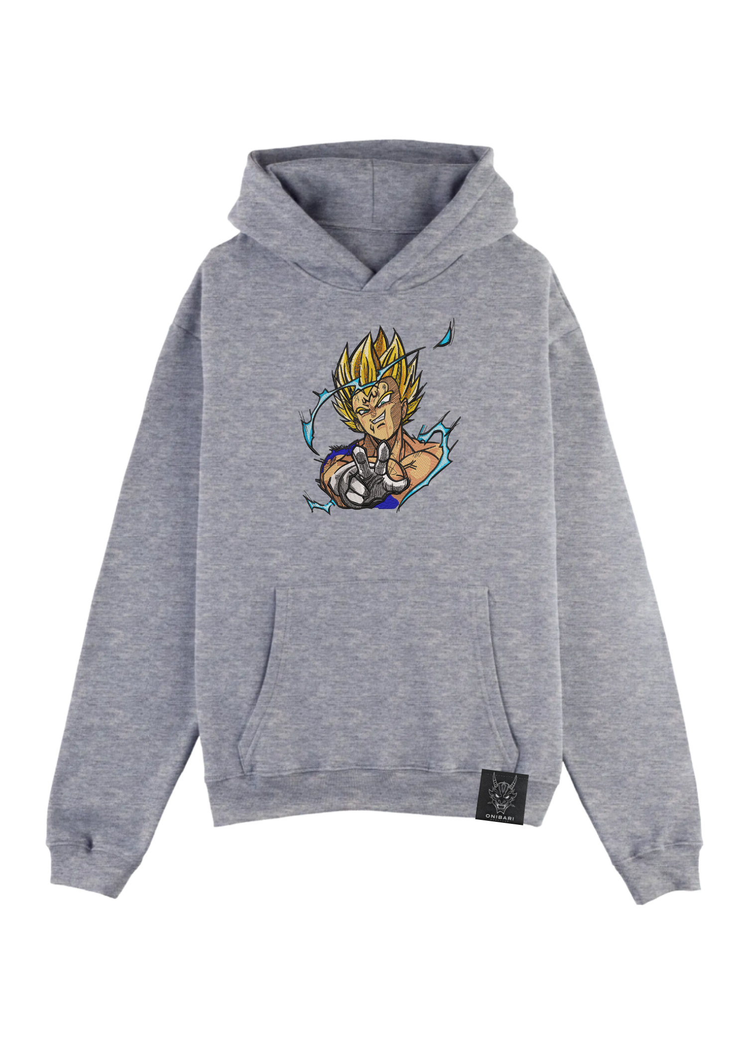 Hoodie Majin Vegeta Super Sayan
