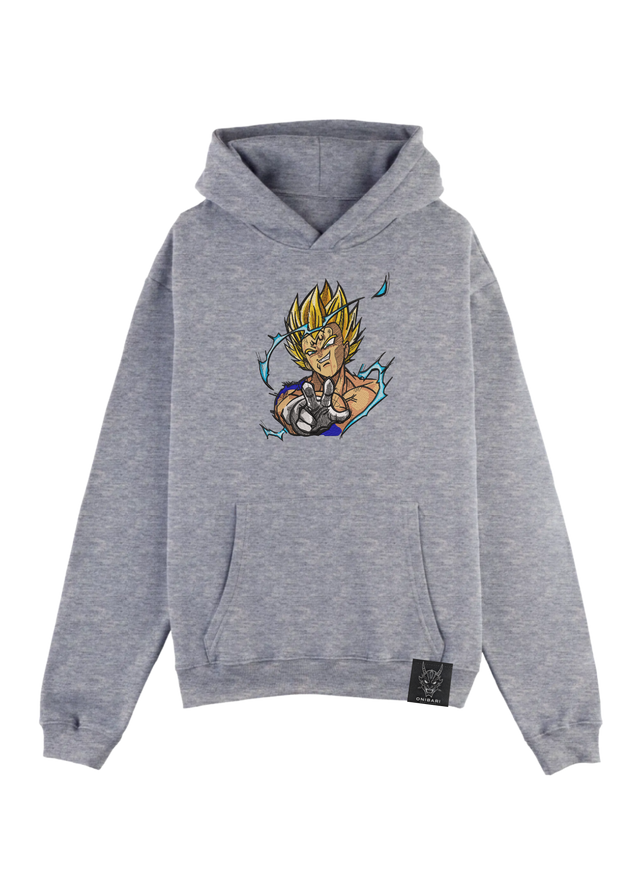 Hoodie Majin Vegeta Super Sayan