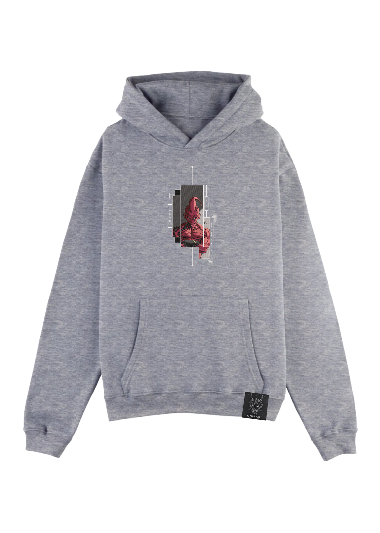 Hoodie Majin Buu Recuadros