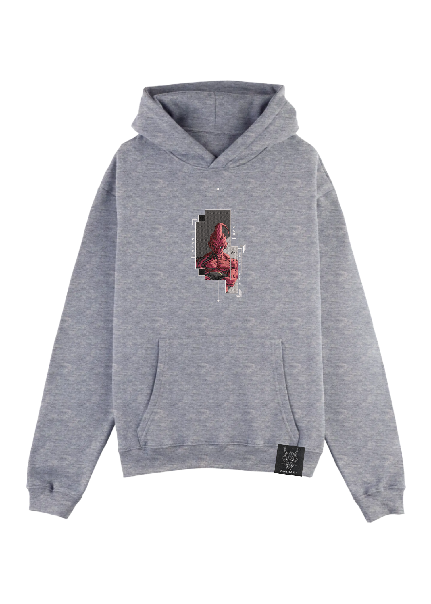 Hoodie Majin Buu Recuadros