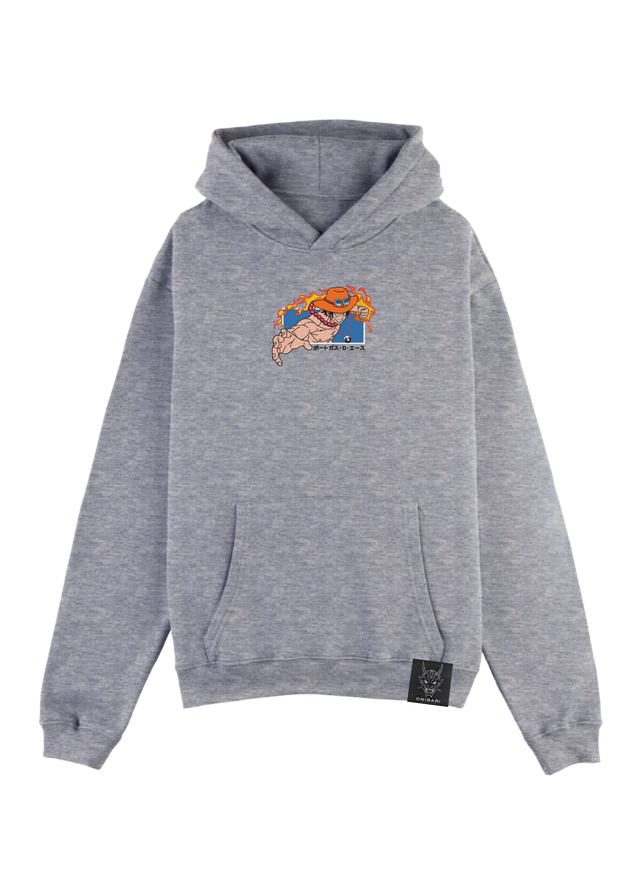 Hoodie Portgas D. Ace Puño De Fuego