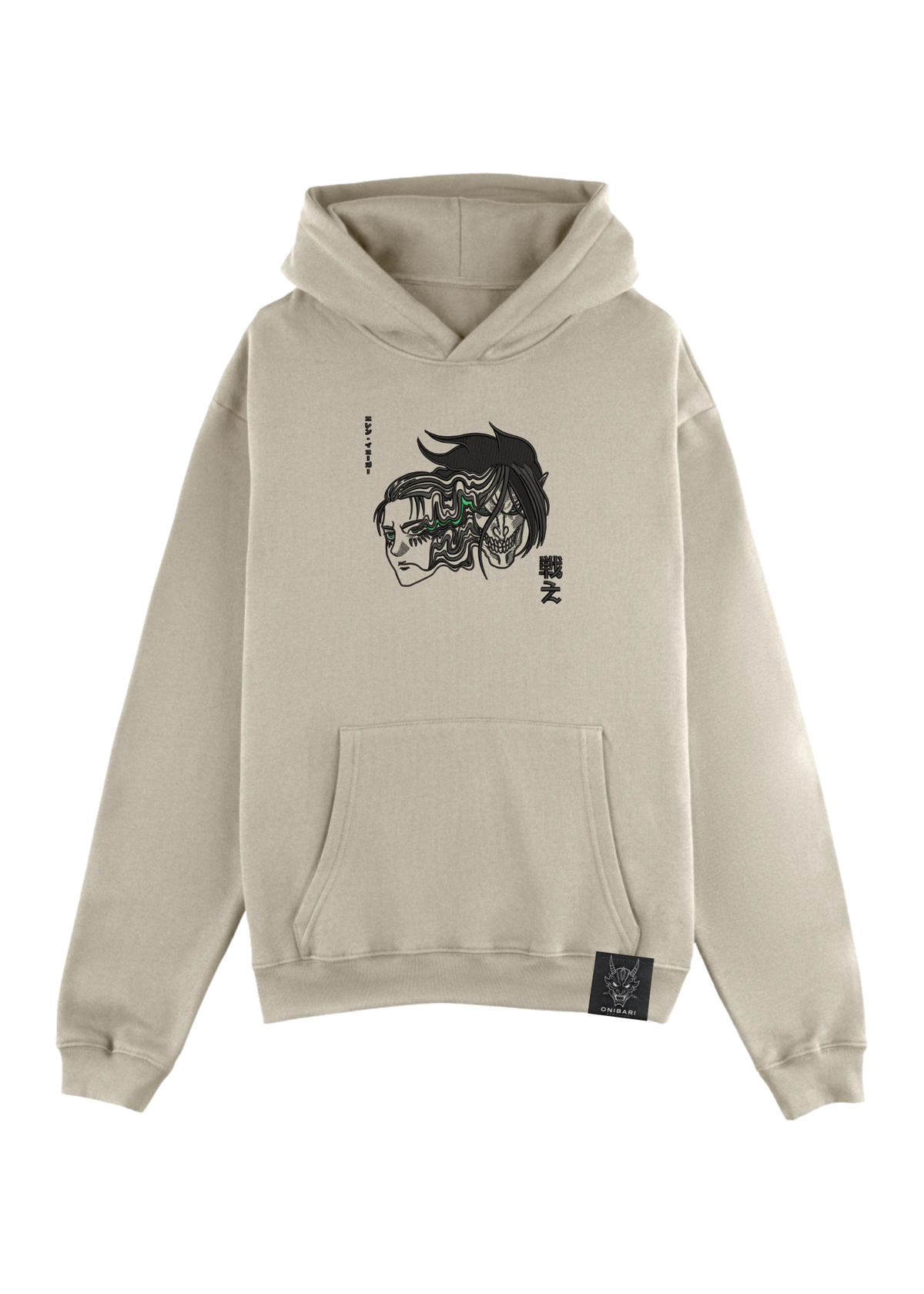Hoodie Eren Yeager & Titán De Ataque