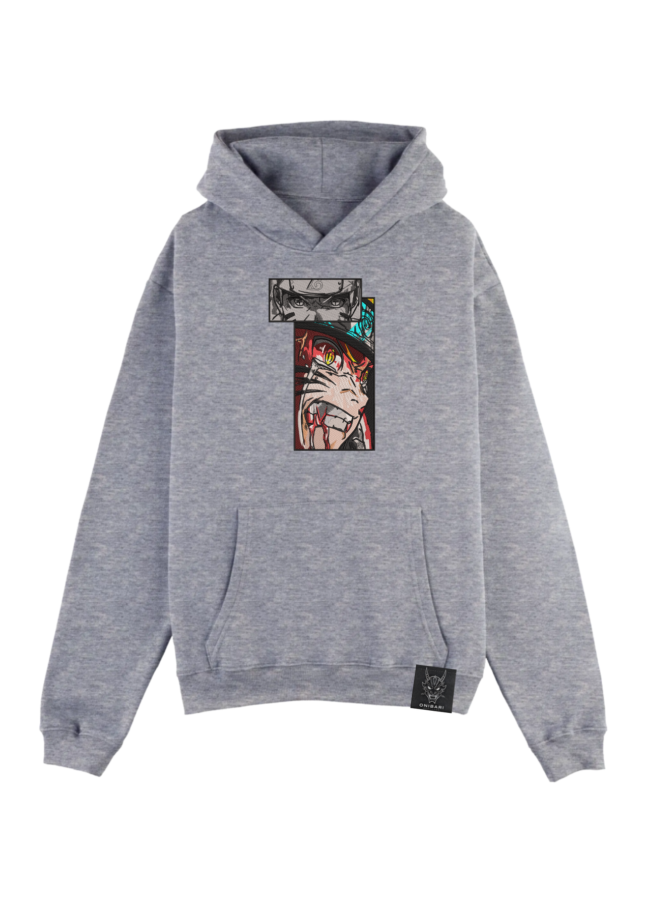 Hoodie Naruto Recuadros