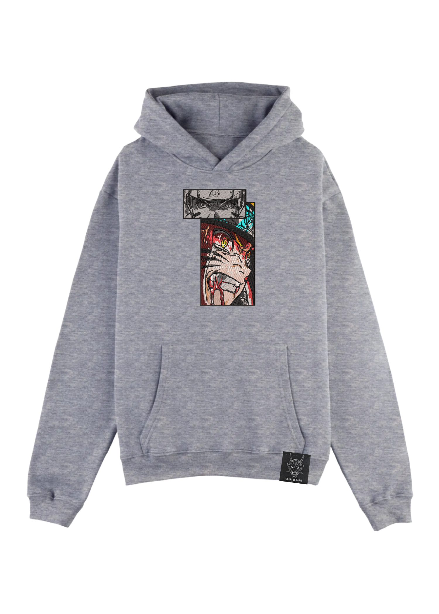 Hoodie Naruto Recuadros
