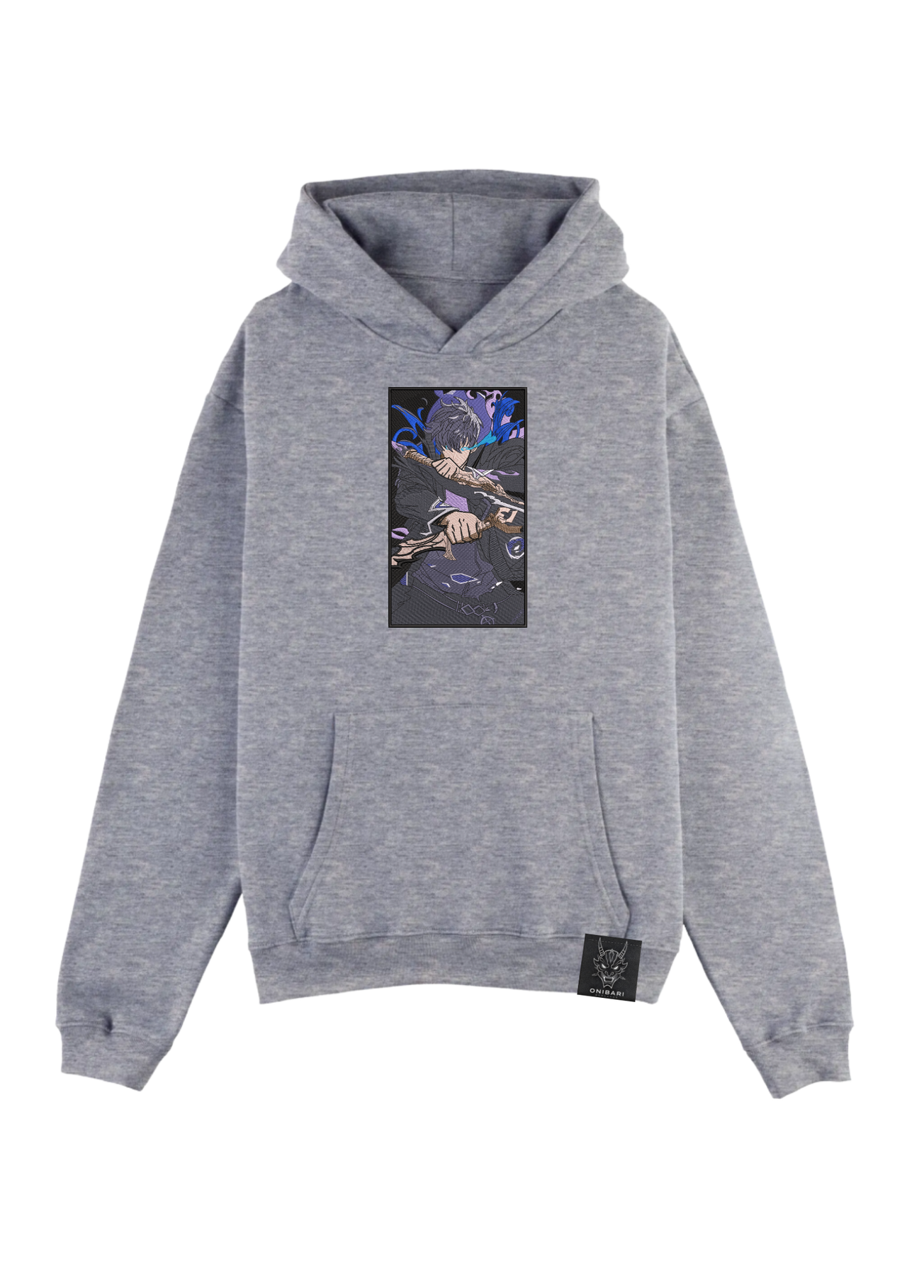 Hoodie Solo Leveling Sung Jin Woo Rectángulo