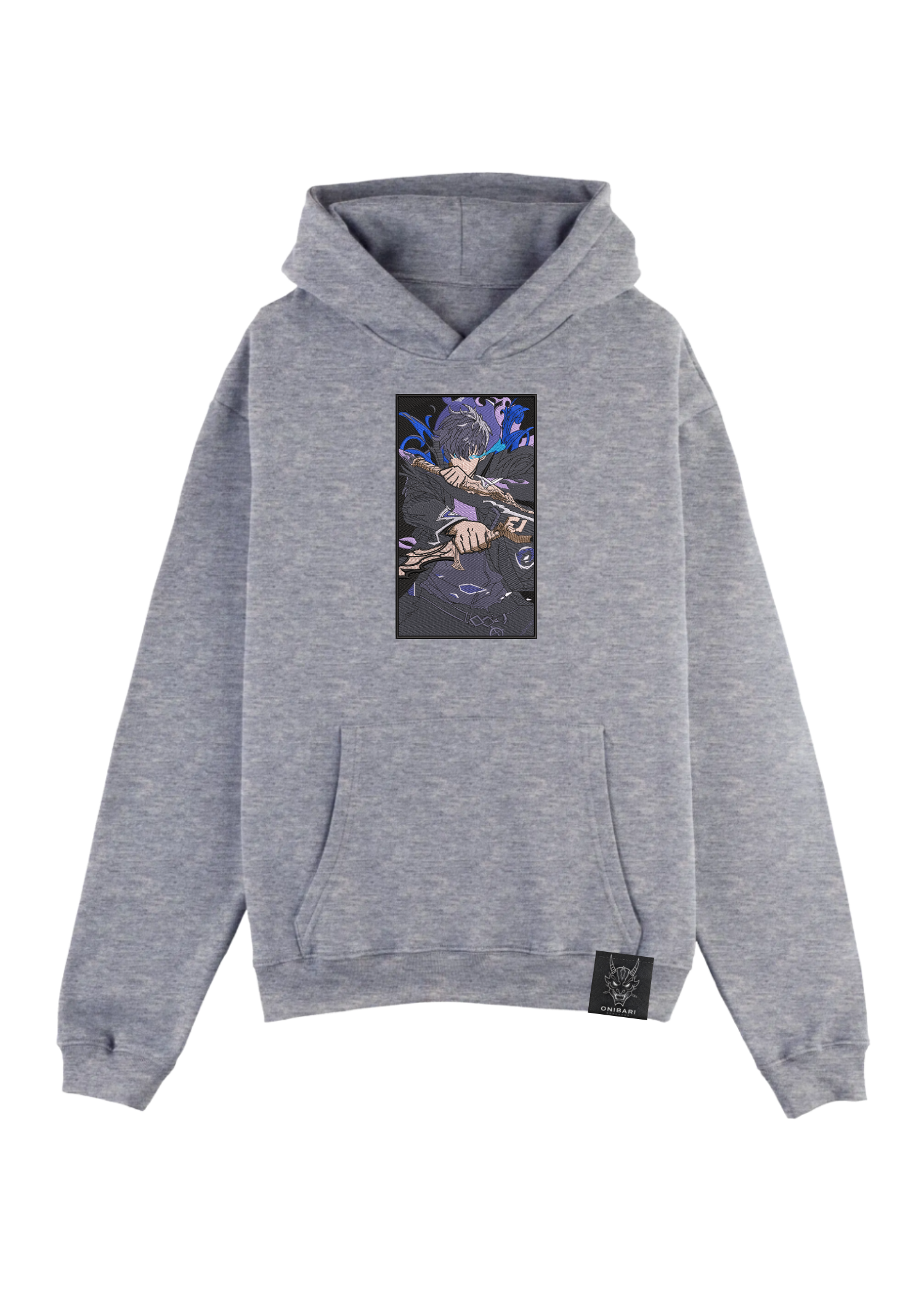 Hoodie Solo Leveling Sung Jin Woo Rectángulo