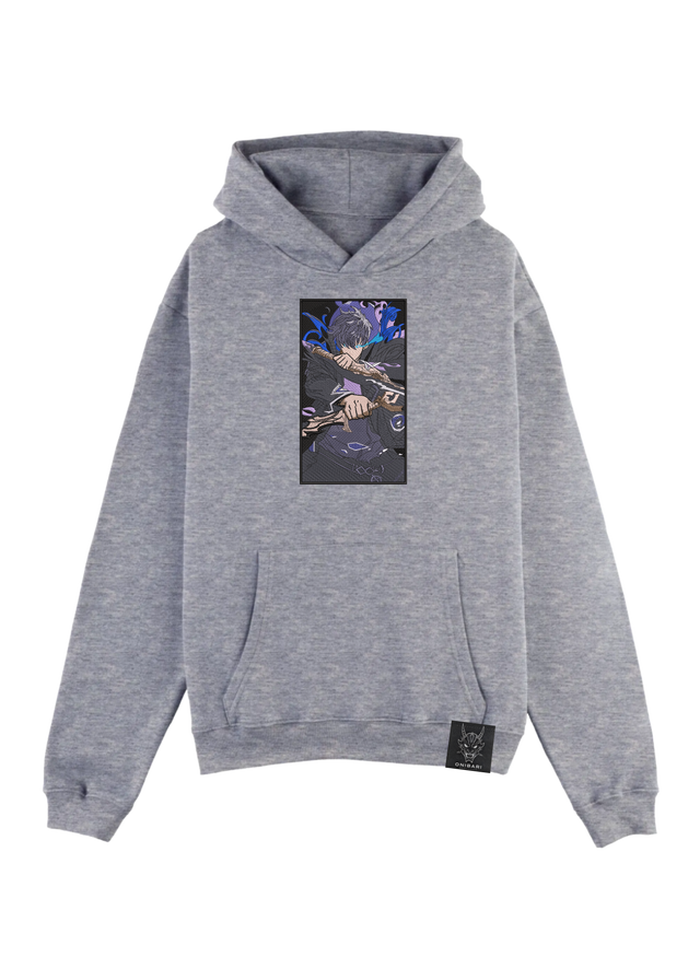Hoodie Solo Leveling Sung Jin Woo Rectángulo