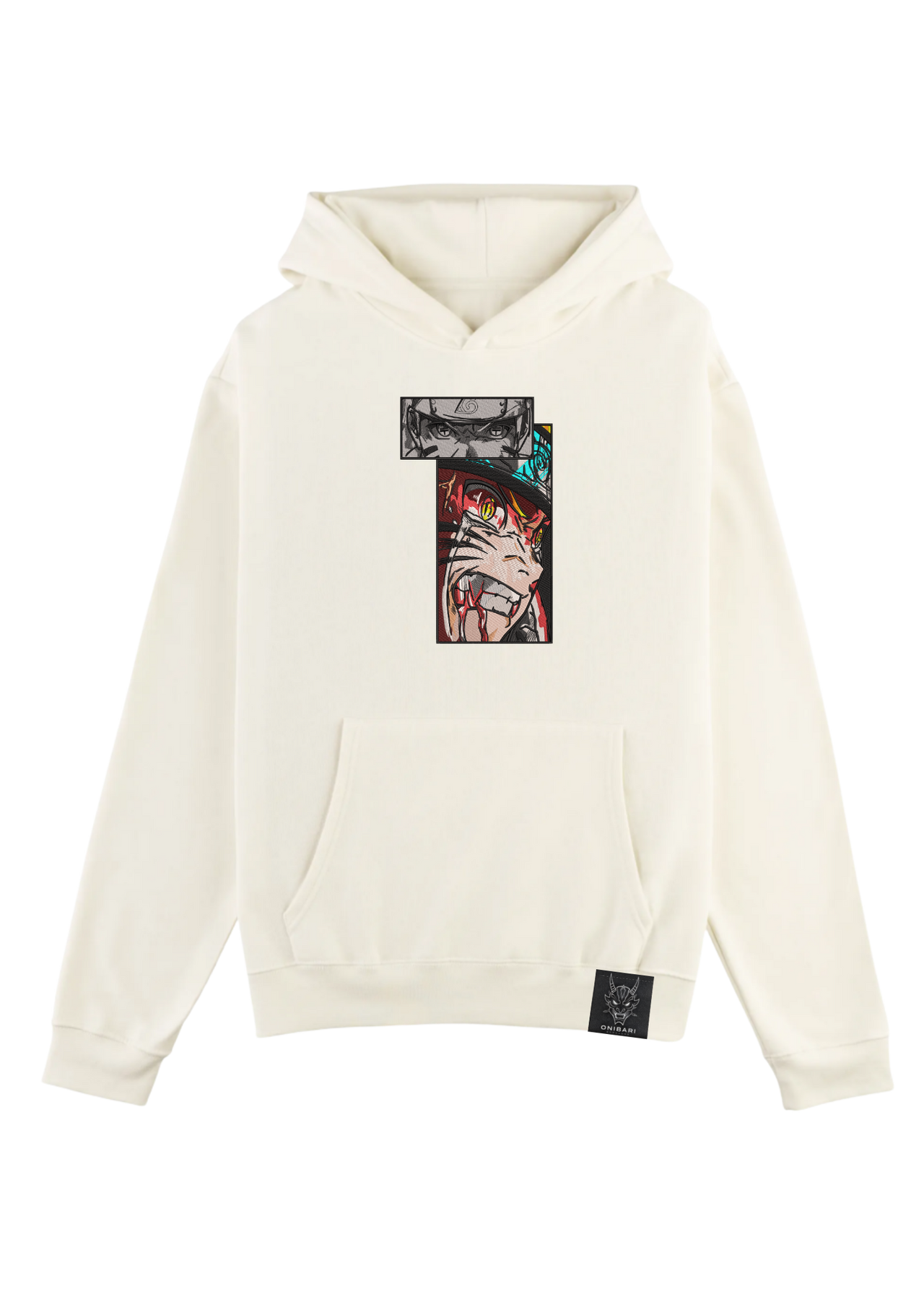 Hoodie Naruto Recuadros