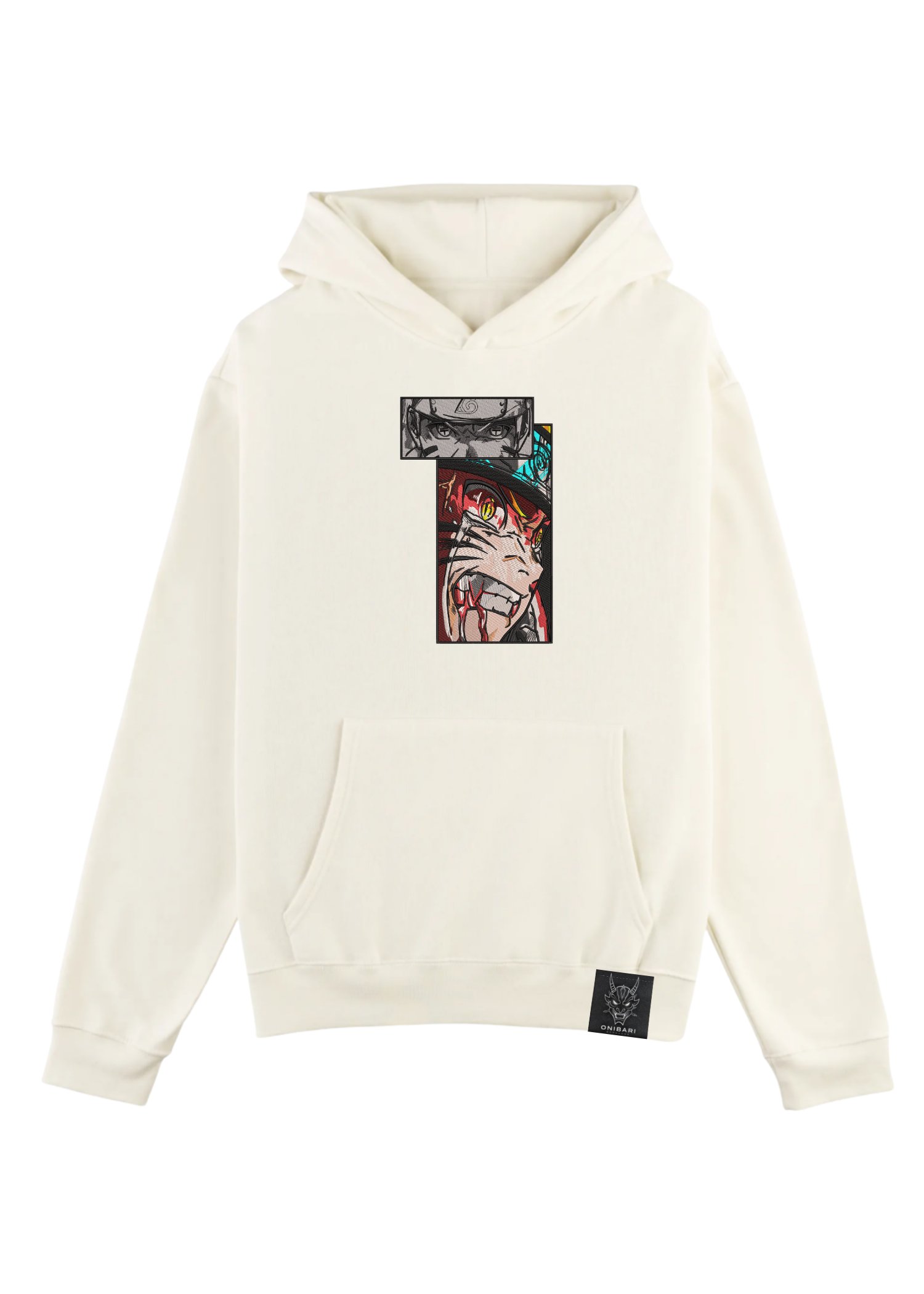 Hoodie Naruto Recuadros