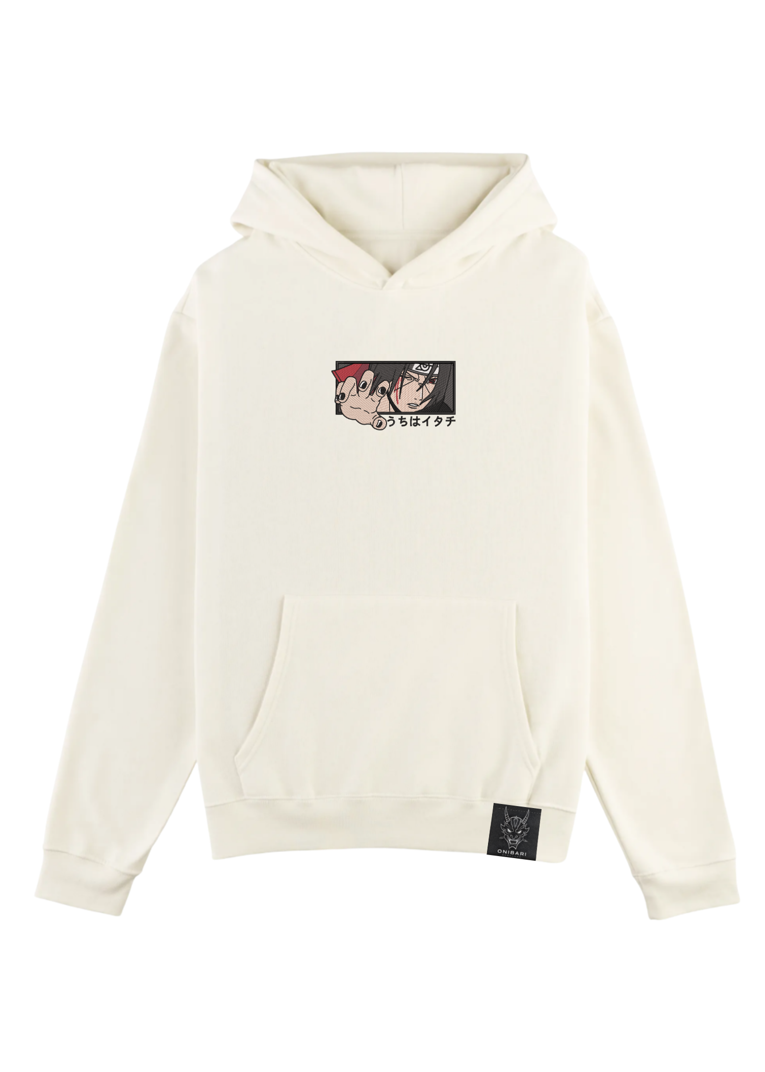 Hoodie Itachi Uchiha Amaterasu Recuadro