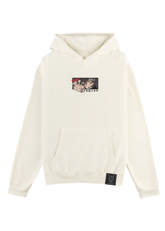 Hoodie Itachi Uchiha Amaterasu Recuadro