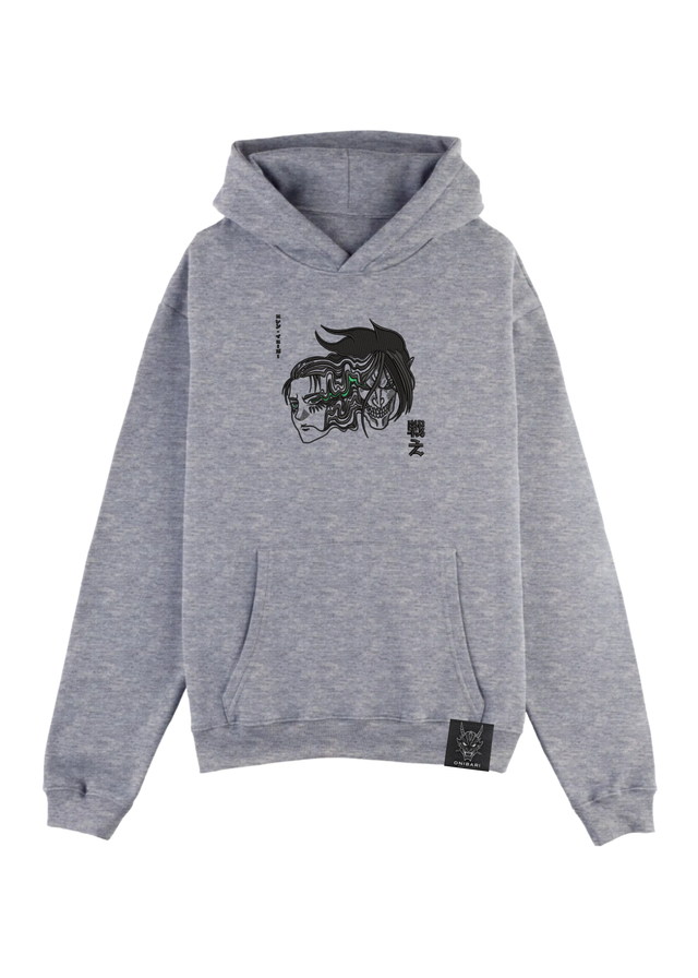 Hoodie Eren Yeager & Titán De Ataque