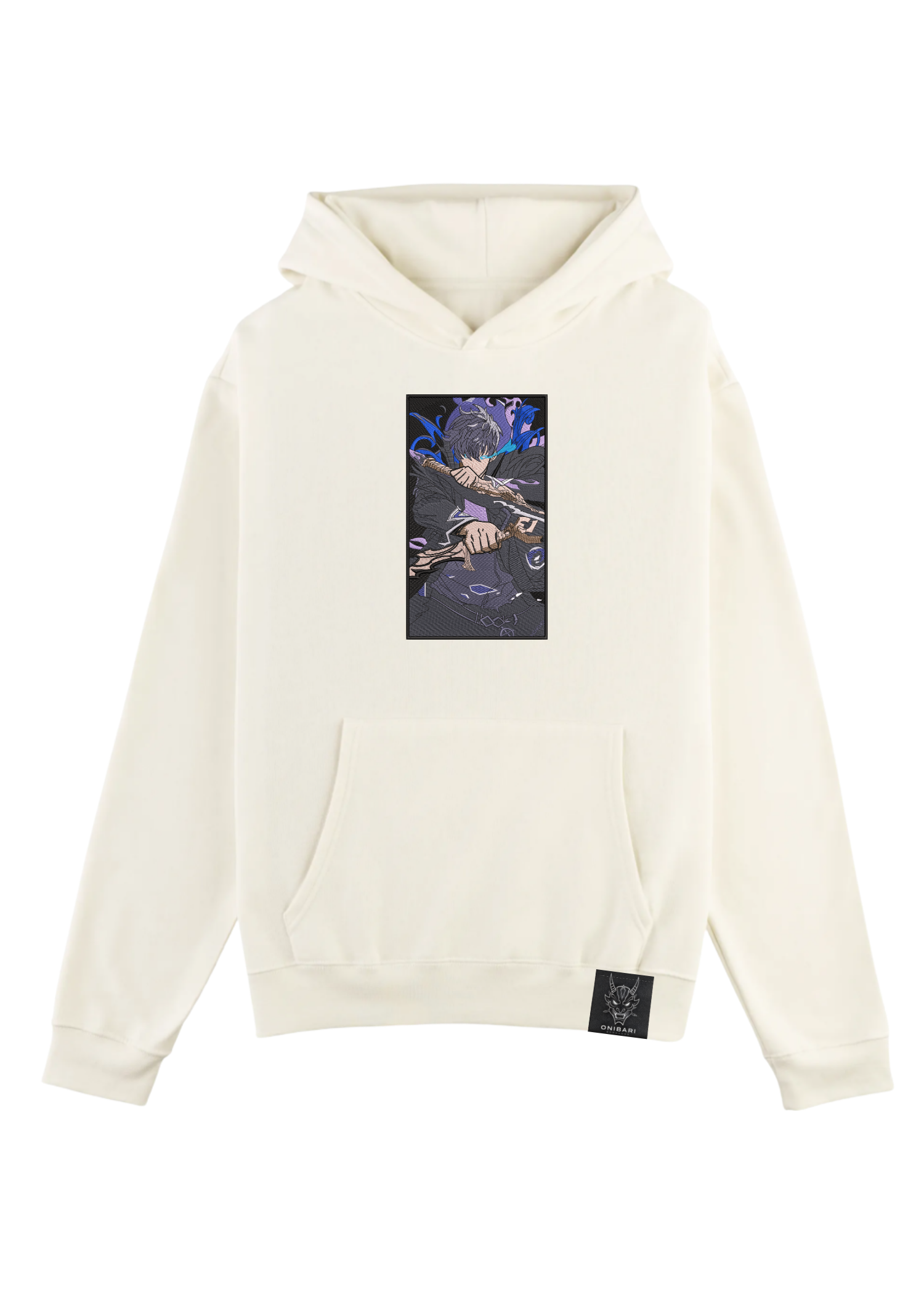 Hoodie Solo Leveling Sung Jin Woo Rectángulo