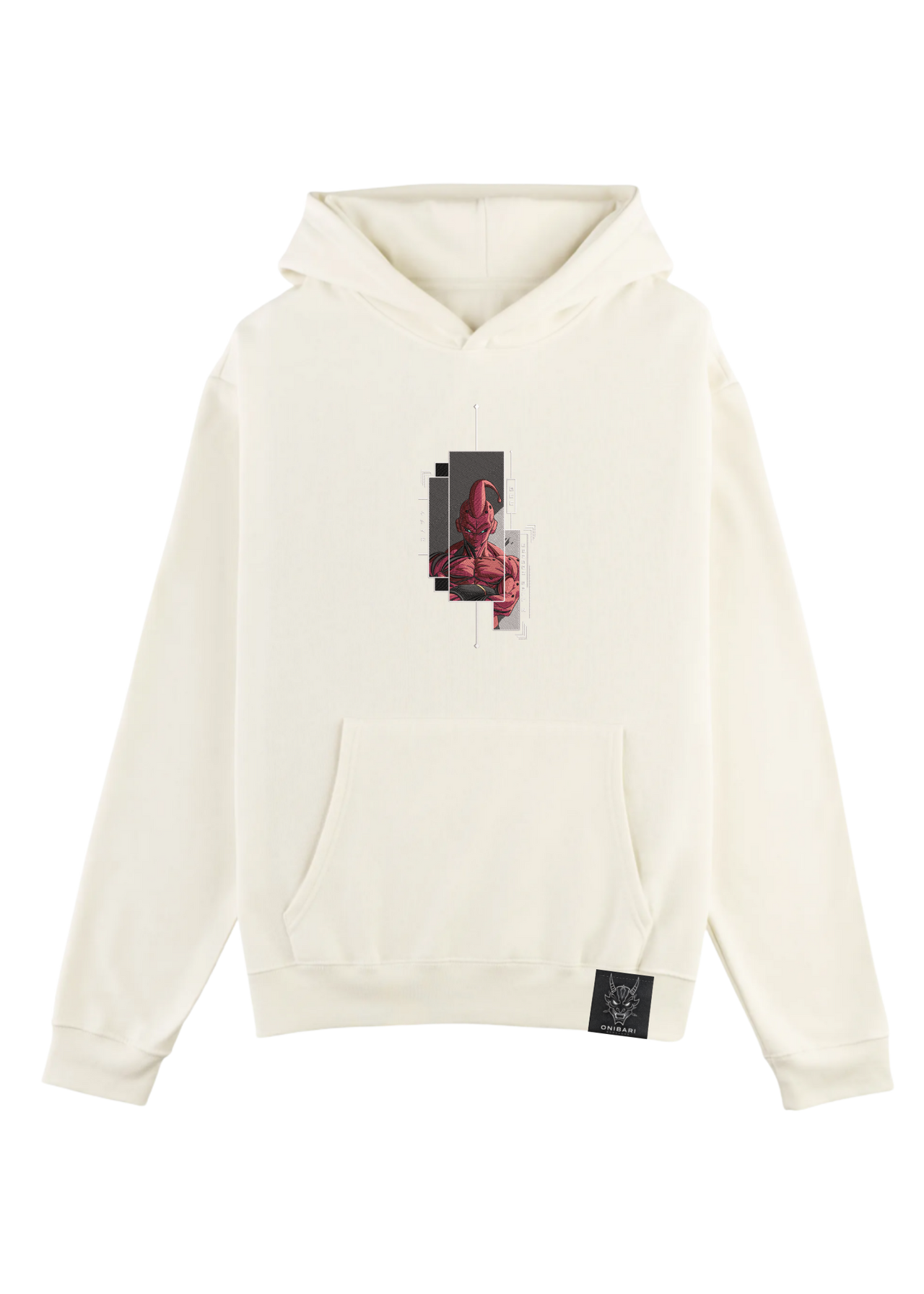 Hoodie Majin Buu Recuadros