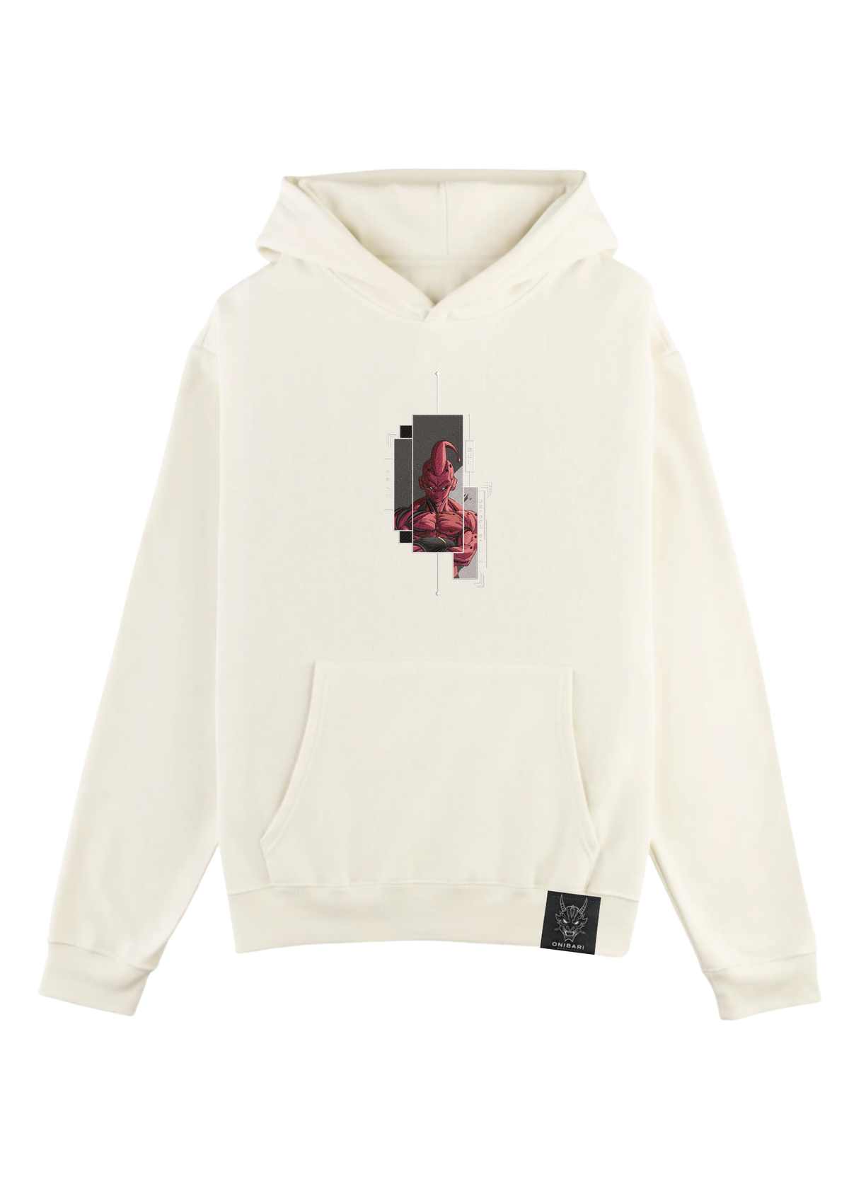 Hoodie Majin Buu Recuadros