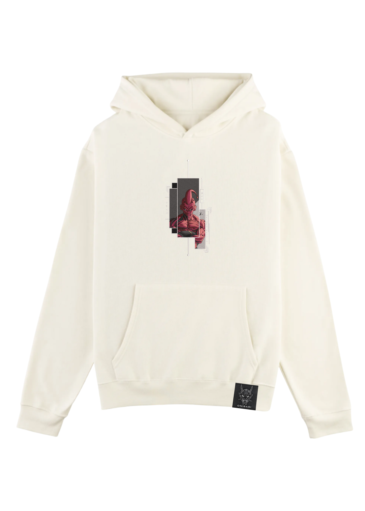 Hoodie Majin Buu Recuadros