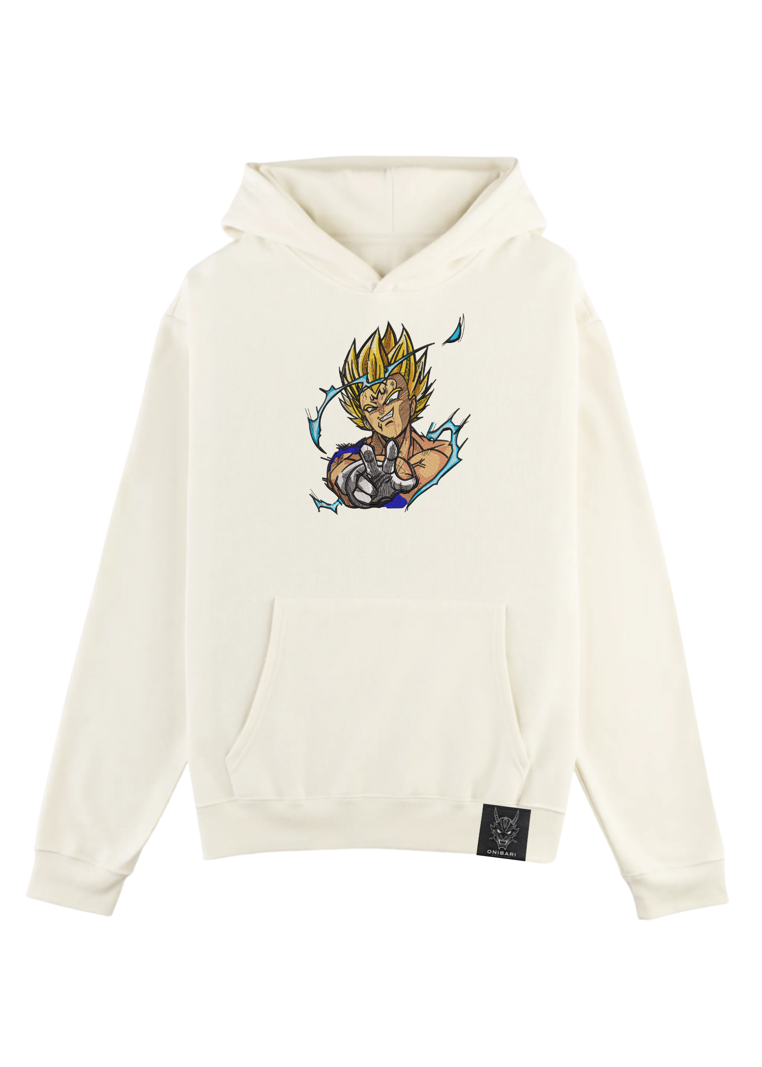 Hoodie Majin Vegeta Super Sayan